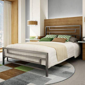 Ліжко в стилі LOFT (NS-970003242), вис-1200 мм, шир-2000 мм, довж-1900 мм,