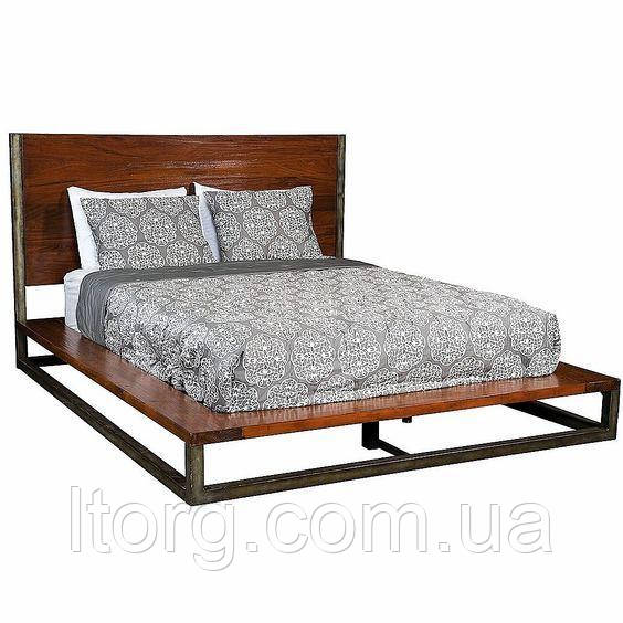 Ліжко в стилі LOFT (NS-970004189), вис-1100 мм, шир-2100 мм, довж-2100 мм,