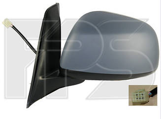 Ліве дзеркало Сузукі SX 4 06 - електричний привід; з обігрівом; під фарбування; опукле; (японська версія) /