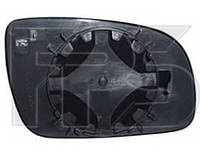 Правый вкладыш зеркала Вольксваген Поло III с обогревом выпуклый small / VOLKSWAGEN POLO III (1994-2001)