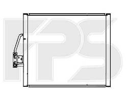 Радіатор кондиціонера БМВ 5 (E39) 96-03 / BMW 5 E39 (1995-2004)