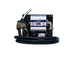 Wall Tech 60 — Мобільна паливороздаткова колонка для палива з витратометром, 220 В, 60 л/хв