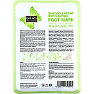 Маска-шкарпетки для ніг із бамбуковим оцтом (відлущувальна, антибактеріальна) CMD-051, фото 3