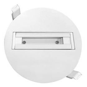 Трек Horoz вбудований одиночний для LED світильника білий Код.58433