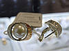 Сережки срібні з золотими вставками і культивированым перлами