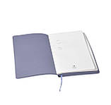 Записна книжка А5 має м'яку обкладинку в клітинку, фото 3