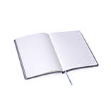 Записна книжка А5 має м'яку обкладинку в клітинку, фото 4