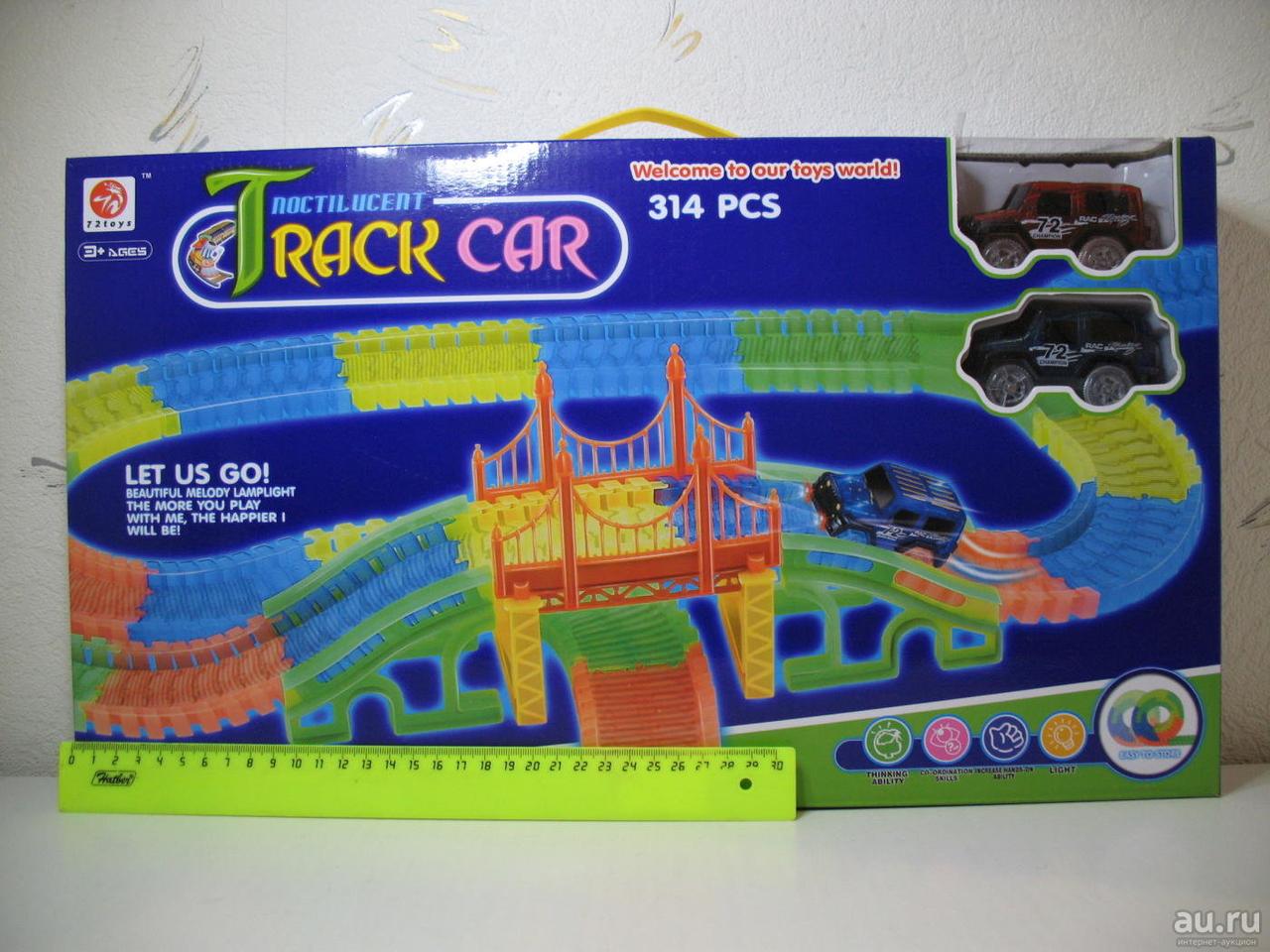 Світна траса Track Car (314 деталей), фото 1