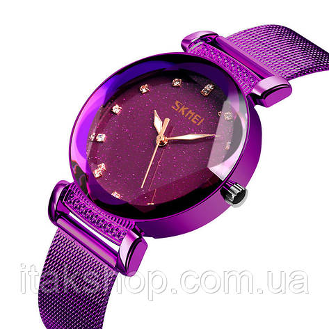 Жіночий годинник Skmei 9188 Arrogant Violet, фото 2