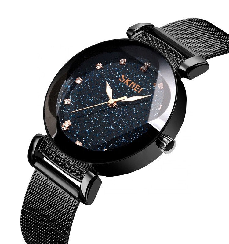 Жіночий годинник Skmei 9188 Arrogant Black