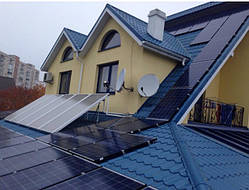 Сонячна мережева електростанція "16 кВт", на дах