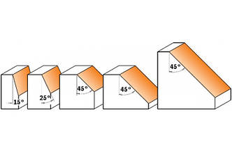 Фреза СМТ 31.7x9.5,53х8 для фасок із підшипником, фото 3
