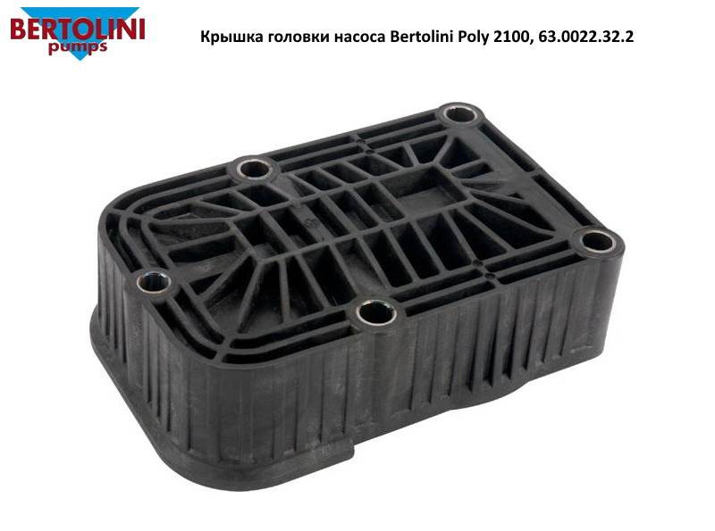 Кришка головки насоса Bertolini Poly 2100, 63.0022.32.2