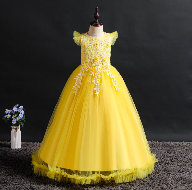 Ошатне, бальна сукня жовте. Elegant, ball, yellow dress.2021