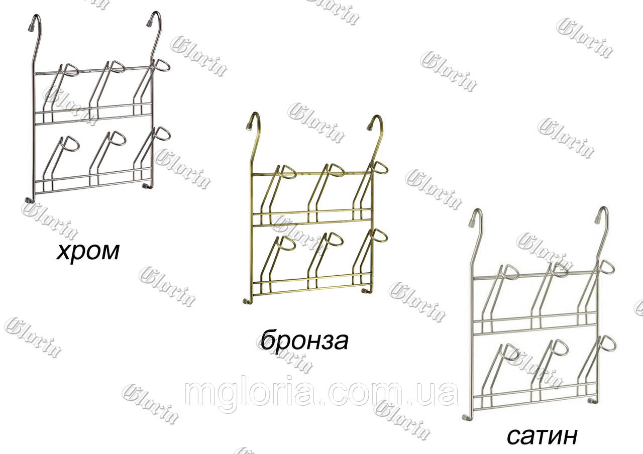 Полиця на рейлінг для чашок YJ-G508
