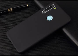 Чохол Soft Touch для Xiaomi Redmi Note 8 силікон бампер чорний