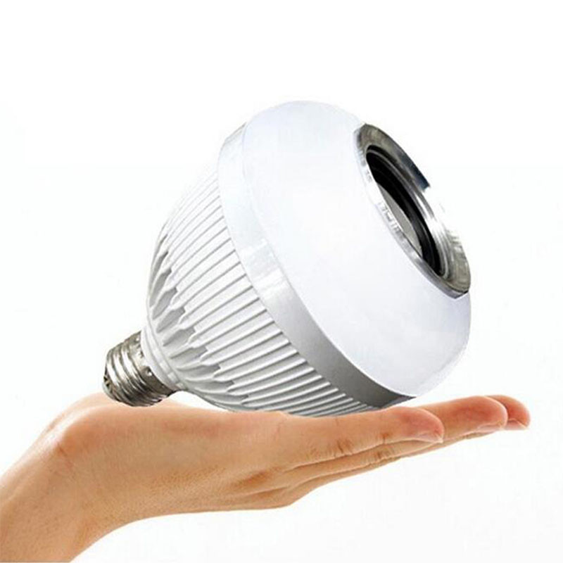 Колонка бездротова Bluetooth LED лампа 2 в 1, Esperanza E27-3W, з живленням від мережі 220 В