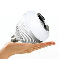 Колонка бездротова Bluetooth LED лампа 2 в 1, Esperanza E27-3W, з живленням від мережі 220 В