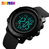 Спортивний чоловічий годинник Skmei 1426 Black black, фото 5