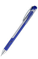 Ручка кулькова,"Top Tek Fusion 10 000", з непрозорим прорізаним корпусом, синій. UNIMAX