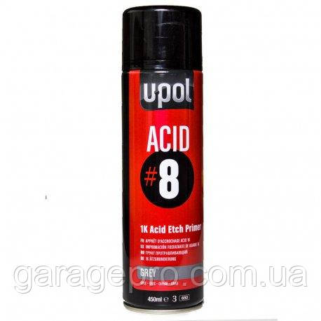 Грунт протравливающий U-POL ACID 8 (аерозоль 450мл)