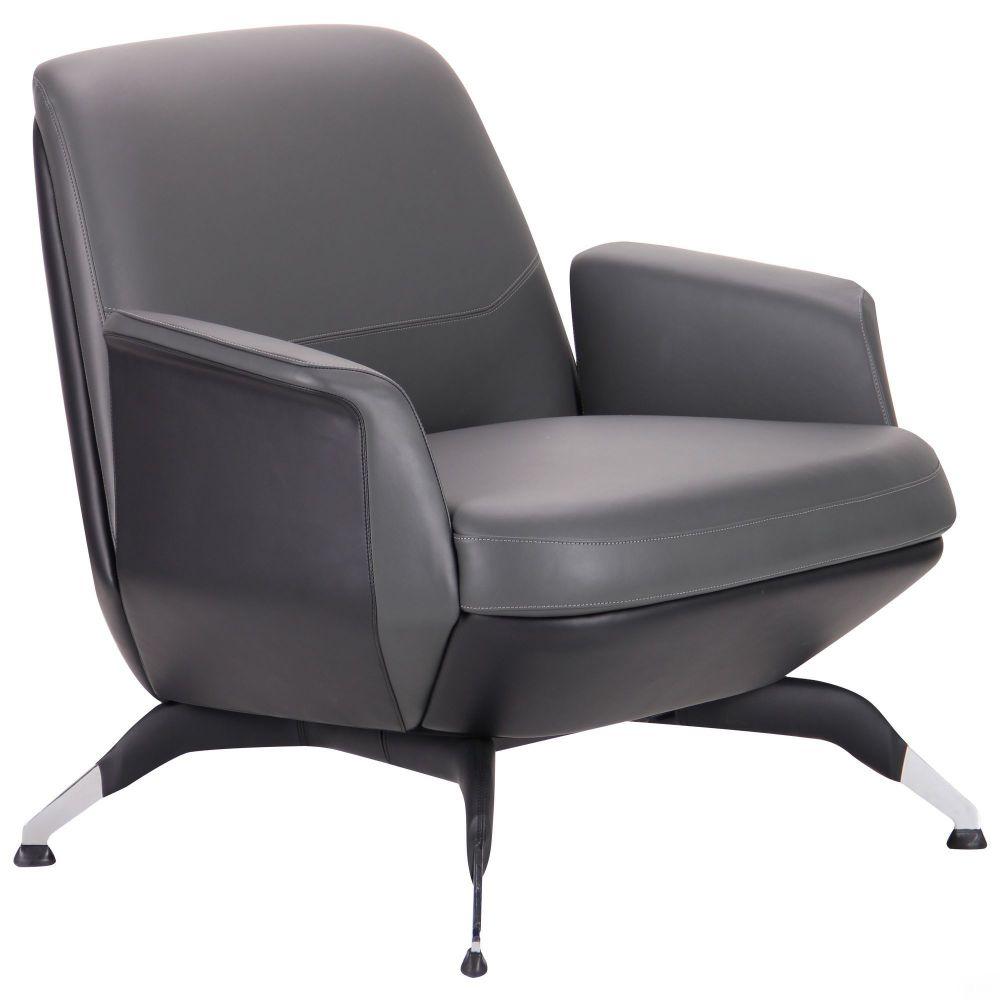 Крісло Absolute Grey/Black