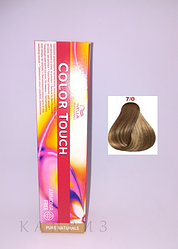 Фарба для волосся без аміачна Wella Professionals Color Touch 7/0, 60 мл