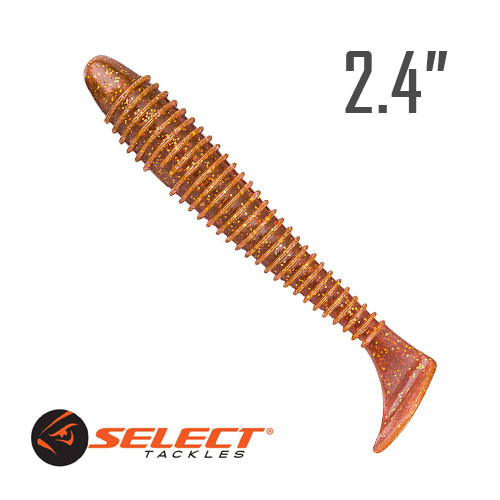 Fatfish 2.4" (60 мм) 6 шт. Силікон Select 999