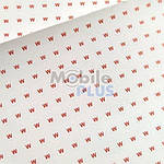 Стікери (пломби) гарантійні саморазрушающиеся, круглі, діаметр 3мм, "W", 1053шт на аркуші