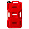 Плоска пластикова експедиційна каністра 10 літрів (Червона), фото 4