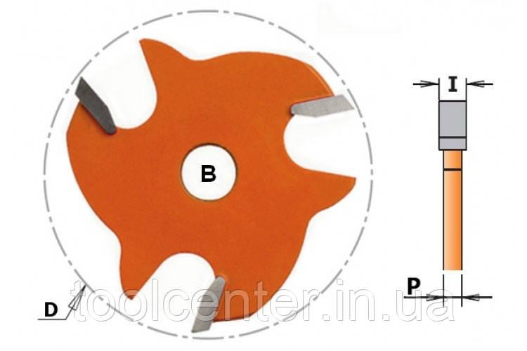 Фреза СМТ 47.6x4,8x2.07