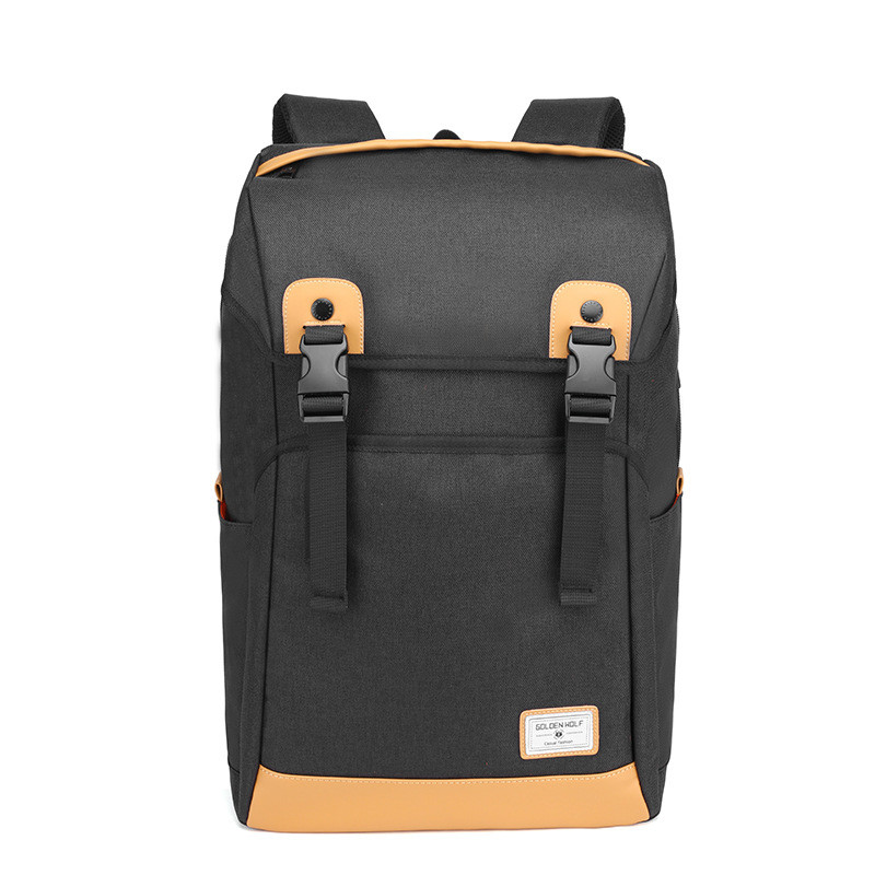 Тканинний рюкзак-мішок Golden Wolf GB00367 для ноутбука до 17, USB-портом і трьома відділеннями, 25 л