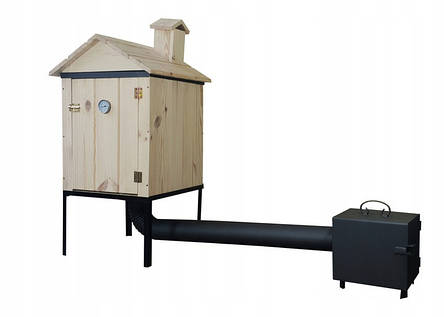 Коптильня 2 в1 для холодного та гарячого копчення Smoke House, фото 1