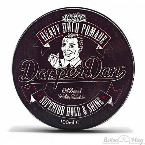 Помада для укладання волосся Dapper Dan Heavy Hold Pomade 100 мл, фото 3