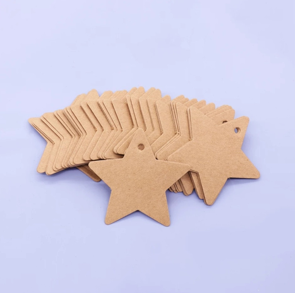 Бирка для подарунків Зірочка (0010), фото 1