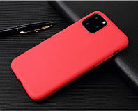 Чехол Soft Touch для Apple Iphone 11 Pro силикон бампер красный
