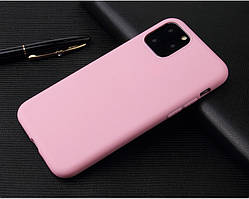 Чохол Soft Touch для Apple Iphone 11 Pro Max силікон бампер світло-рожевий
