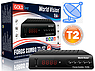 Комбінований тюнер DVB-S2/T2 Foros Combo + Wi-Fi адаптер + прошивка супутникових каналів, фото 3