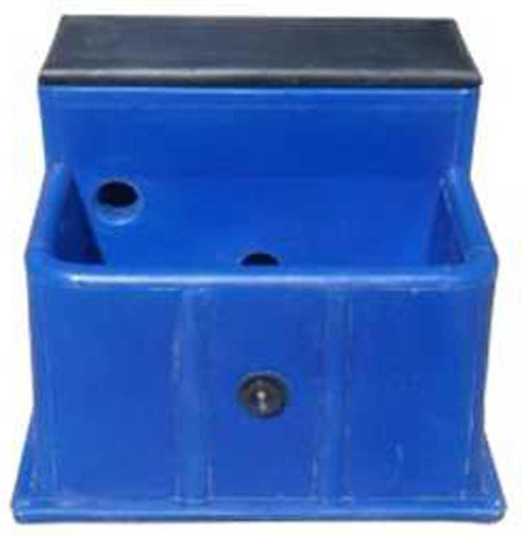 Поїлка групова для тваринництва з підігрівом на 30 літрів., фото 1