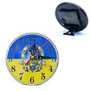 Сувенірні годинник герб України, фото 1