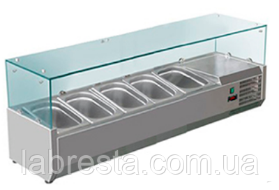 Вітрина настільна HURAKAN HKN-GXD1200GC холодильна для топінгу