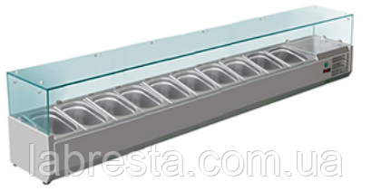 Вітрина настільна HURAKAN HKN-GXD2000GC холодильна для топінгу