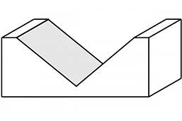 Фреза СМТ 6x8,38.1х8 пазова V-подібна, фото 3