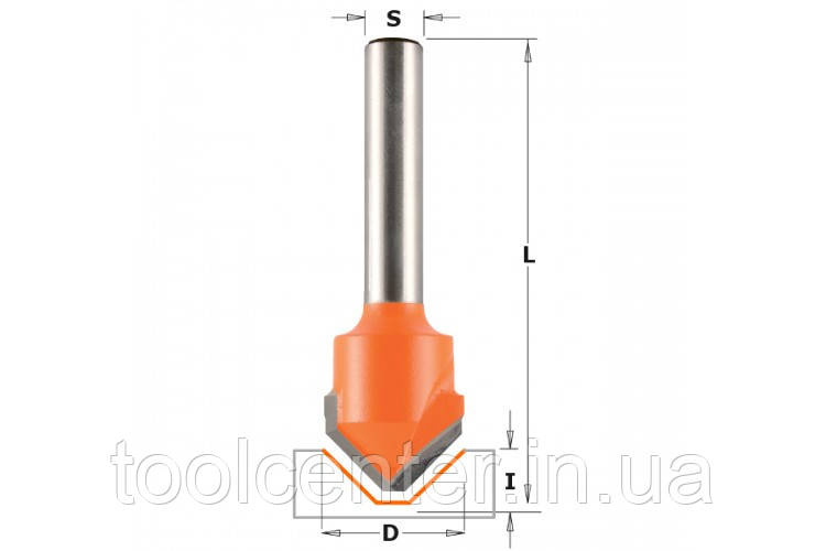 Фреза СМТ 18x7.4,60х8 пазова V-подібна