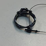 Вогненний опал кільце з опалом і цирконом в сріблі 17, 18 розмір, фото 8