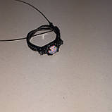 Вогненний опал кільце з опалом і цирконом в сріблі 17, 18 розмір, фото 6