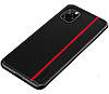 Чохол накладка Primo Cenmaso для Apple iPhone 11 Pro - Black&Red, фото 4