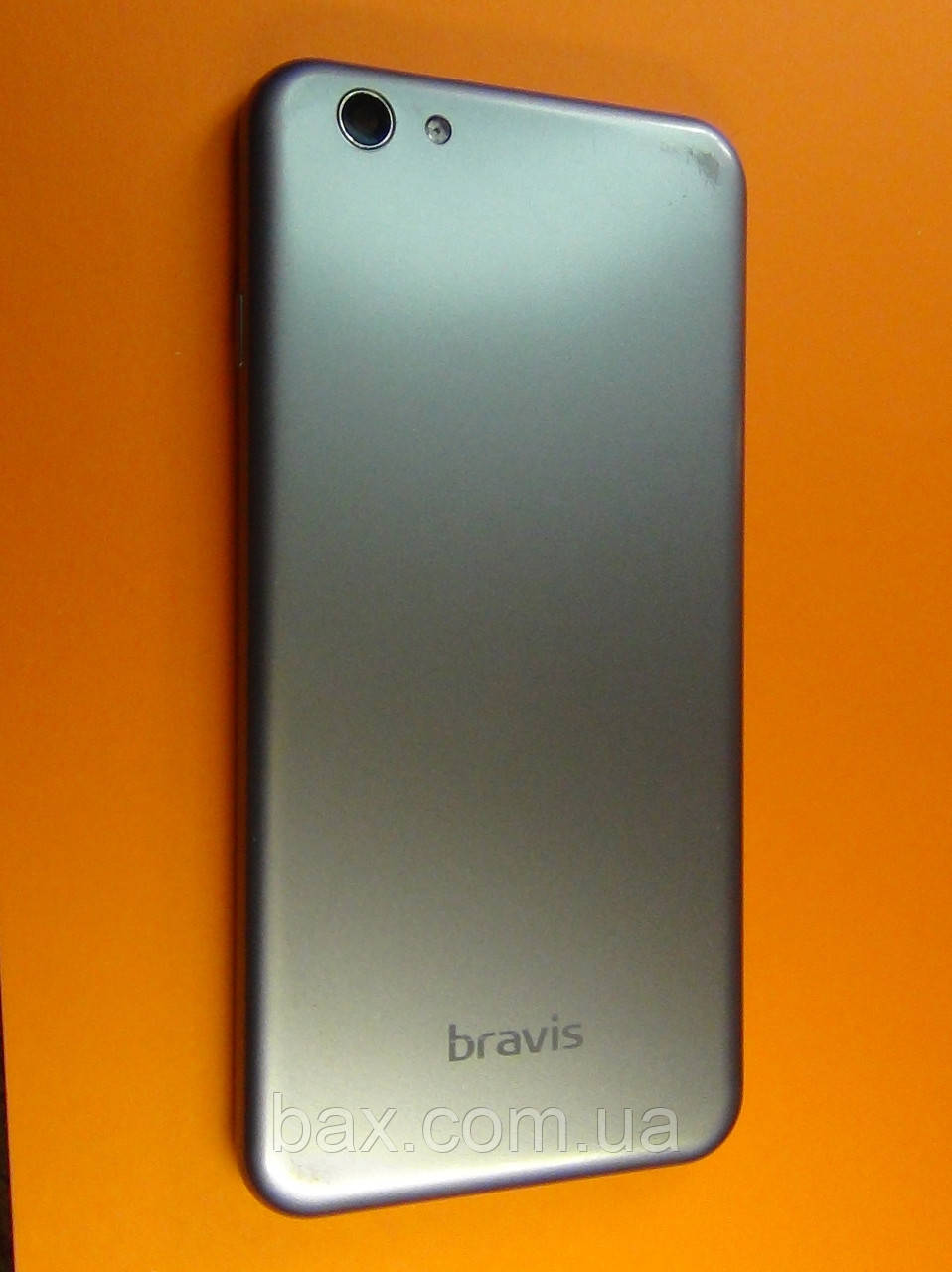 Bravis A551 кришка АКБ срібляста + середня частина