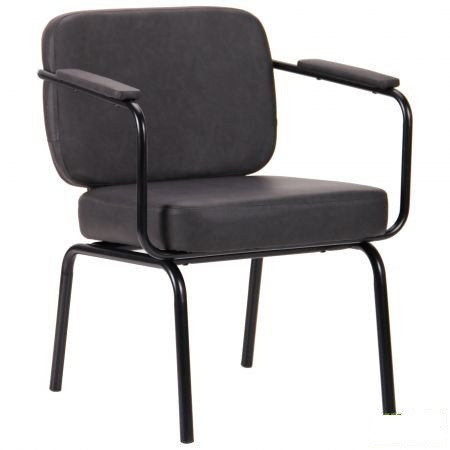 Крісло Oasis Soft чорний / cowboy Dark Gray