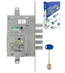 Врізний замок Mottura 52J525 MY KEY (правий) хром накладки